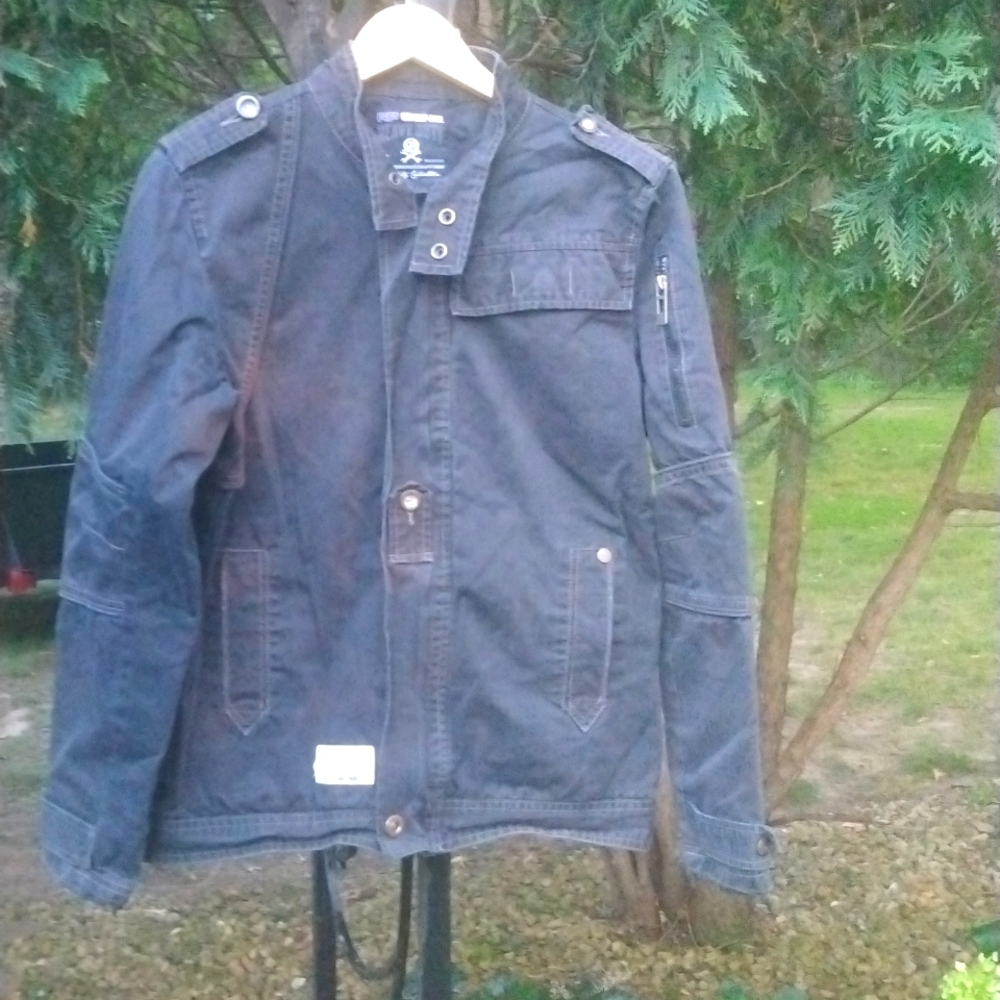 RP Gene heavy duty cotton Jacket, racer inspired Rn125796, sizeM